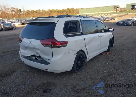 2012 Toyota Sienna Xle V6 8 Passenger из США, поврежденный, VIN 5TDYK3DC4CS260244